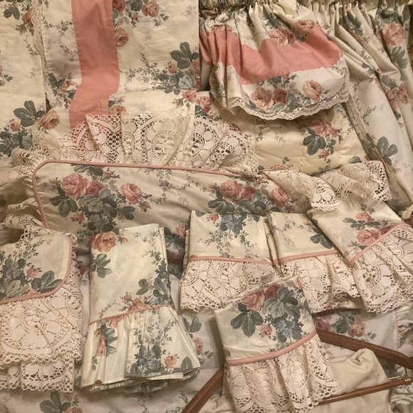 Croscill Bedding Copy Rare Vintagenew Croscill Elizabeth Gray